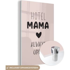 Spreuken - Hotel mama always open - Mama - Quotes