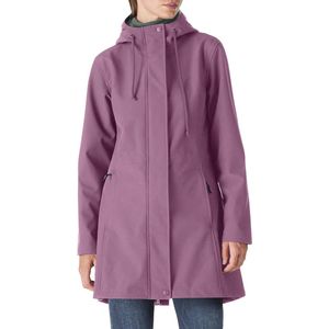 Lange Dames Regenjas met Capuchon - Ademend, Waterdicht en Winddicht voor Outdoor Activiteiten