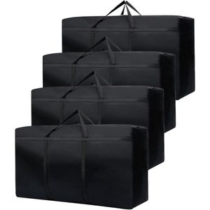 Famanu – Premium opbergtas voor cadeaupapier 90x30x12 cm – Hoogwaardige stoffen organizer met vakken voor cadeaulinten – Beige