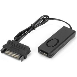 **Allecto plus - RF-afstandsbediening voor Ventilatorlichtcontroller - PC-accessoires** Bediening op afstand - 5V Symphony ARGB - Zwart - SATA-pin - 3-pins ARGB-connector - Geschikt voor 5V ARGB-apparatuur