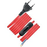 Home Sweet Home - Aansluitsnoer - Rood - 8 Meter - 2-aderig