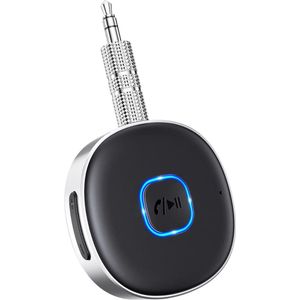 White-Label® Bluetooth Receiver Aux - Ontvanger - Carkit - Zwart