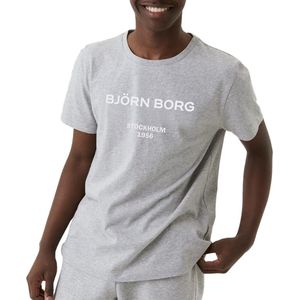 Björn Borg - T-Shirt - Tee -  Korte Mouw - Boys - 146-152 - Grijs