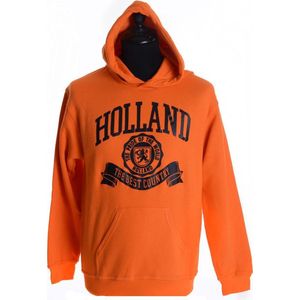 Holland oranje hoodie | Koningsdag hoodie | EK/WK Hoodie | Maat L