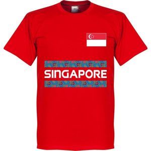 Singapore Team T-Shirt - Rood - L
