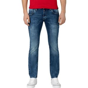 TIMEZONE Heren Jeans Broeken SLIM EDUARDOTZ slim Fit Blauw 30W / 36L Volwassenen