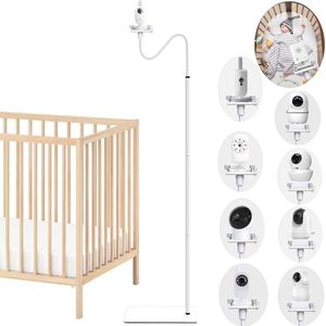Solene Babyfoon Houder Universeel - Babyfoonhouder - Babyfoon Statief - Babyfoonhouder monitor - Babyfoon Standaard - Voor bed - Stabiel en Flexibel - Babycamerahouder