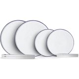 Cosy & Trendy - Antoinette - Serviesset - 8-Delig - Voor 4 Personen - Inclusief Dinerborden en Ontbijtborden