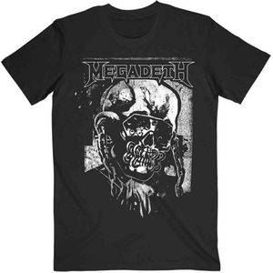 Megadeth - Hi-Con Vic Heren T-shirt - L - Zwart