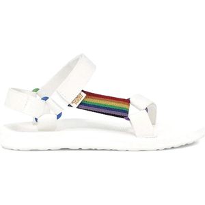 Teva - Original Universal - Sandaal - Speciale Pride Editie - Wit - Regenboog Accenten