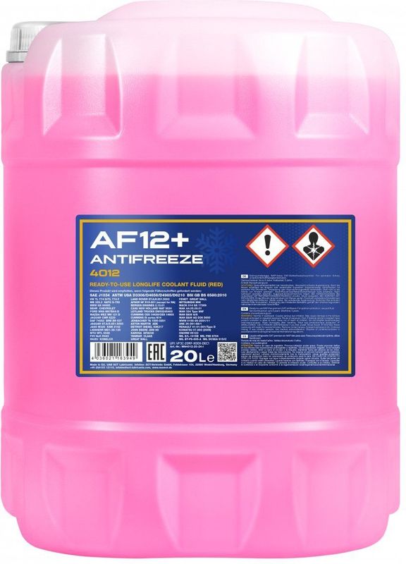 Mannol - AF12+ 4012 - Koelvloeistof - 20 Liter