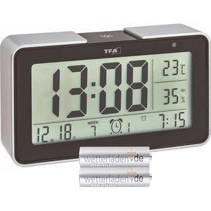 Wekkerradio met 25 Alarmgeluiden en Elegante Ontwerp