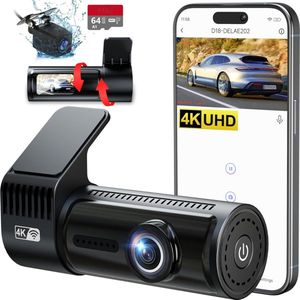 Lexium Dashcam - Daschcams - Auto - Camera - Vooruit - Achteruit - Video - Autobeveiliging - Parkeerbeveiliging - Recording - Dag en Nacht - Schadepreventie