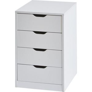 Vertbaudet - Bureauonderstel - Met 4 Laden - Melamine Gecoate Vezelplaat