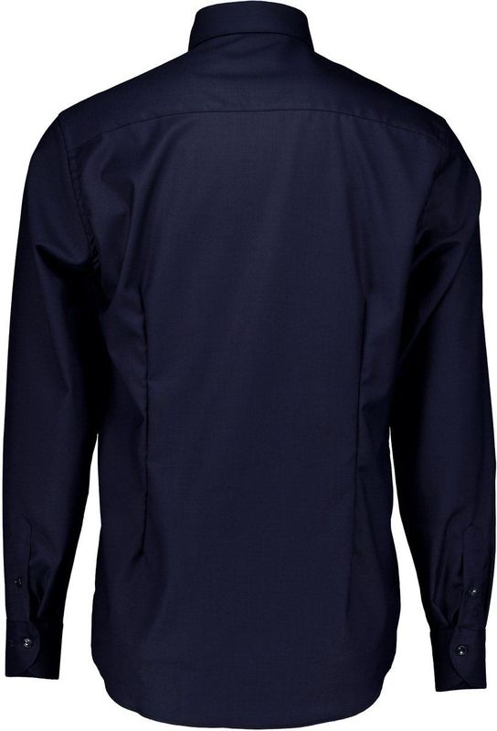 John Miller - Overhemd Donkerblauw John Miller 5710412 Lange Mouw Overhemd Donkerblauw 5710412
