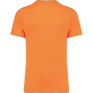 SportT-shirt Heren XL Proact Ronde hals Korte mouw Fluorescent Orange 100% Polyester