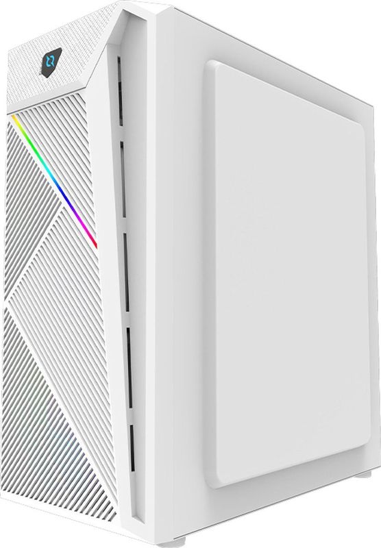Bellatrix Pro - PC Behuizing - Lichtgrijs - Acryl - RGB Verlichting