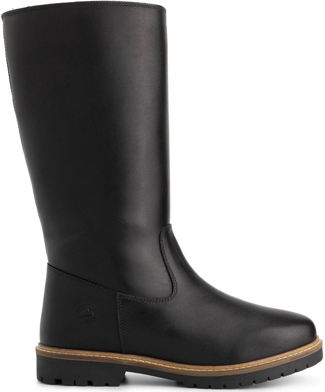 Travelin' - Vinstra - Hoge Laarzen - Zwart - Wolgevoerd