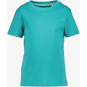 Unsigned basic jongens T-shirt blauw - Maat 110/116