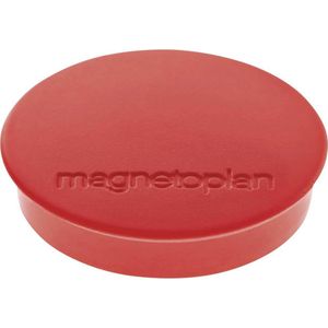 Magnetoplan Magneet Discofix Standard (Ø x h) 30 mm x 8 mm rond Rood 10 stuk(s) 1664206