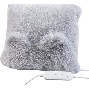 Elektrisch warmtekussen Capurso 40x40x9,5 cm 100W grijs