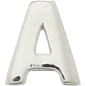 The Jewelry Collection Hanger Letter A - Zilver