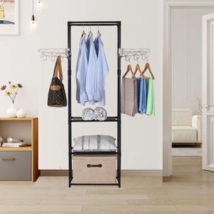 Kledingrek Vrijstaande hanger - Clothes rack Freestanding hanger , 28,5D x 55B x 175H centimeter