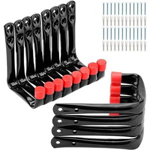 Selbro ® 12 Pack Zware Muurhaak voor Garage Opslag, 9cm Utility Opslaghaak, Geschikt voor Muurbevestiging
