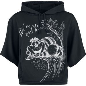 Alice in Wonderland Cheshire Cat Trui met capuchon zwart XL Dames