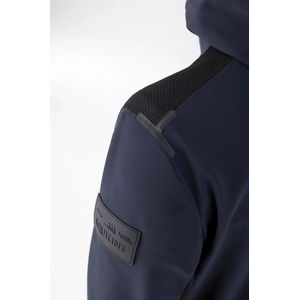 Equiline Jas softshell Heren Navy - XL | bordeaux