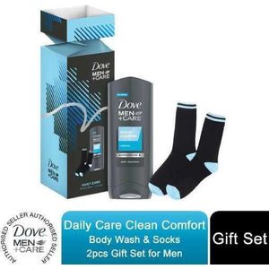 Dove Men + Care Daly Care Giftset - Bodywash - Socks
