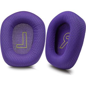 Allecto plus - Vervangende Oorkussens voor Gaming-headset, Geluidsisolatie en Comfortabel Zacht Leer, Paars