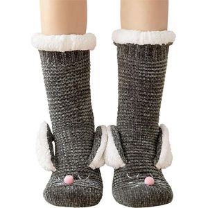 okken, pantoffels, dames, winter, warm, antislip, thermisch, pantoffels, sokken, dames, Kerstmis, dikke sokken, maat 36-41