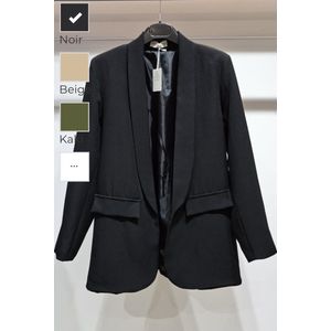 Blazer, zwart, One size