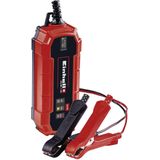 Einhell Acculader CE-BC 1 M - Laadvoltage: 6/12 V - Max. Laadstroom: 1 A - Accu's van min. 3 tot max. 32 Ah - Druppellaadfunctie - Geschikt voor Gel, AGM, Onderhoudsvrije loodzuur accu's