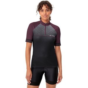 Vaude Bike Posta Hz Ii Korte Mouw Wielertrui Paars 34 Vrouw