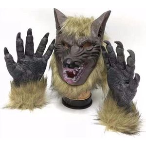 Livano Halloween Masker - Volwassenen - Enge Maskers - Horror Masker - Wolf