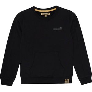 4PRESIDENT Sweater jongens - Black - Maat 92 - Jongens trui