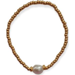 Armband - The Seabiza Collection - Parel - Gold