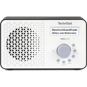 TechniSat - VIOLA 200 - Radio - Wit - Zwart - DAB+