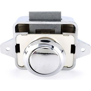 10x Meubel Knop - Drukknop - Kastdeur - Deurslot - Deur Slot - Sloten Voor Camper Caravan - Keukenkast