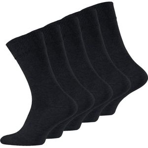 Sokken - 5 paar Business Socks - Zwart - Maat 39-42
