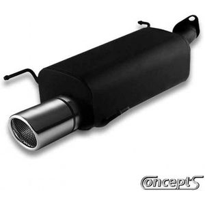 Ulter Sport Sportuitlaat 90mm RS incl pakking + bouten/moeren Suzuki Swift MZ/EZ 1.3/1.3DDiS/1.5 05.2005-09.2010