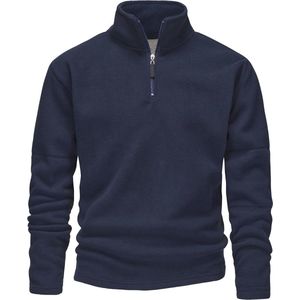 Heren 1/4 Zip Fleece Trui – Ideaal voor Wandelen, Kamperen en Outdoor Activiteiten