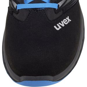 Uvex 2 Trend Halbschuhe S2 69399 Blau, Schwarz (69399)-38 (Weite 12)