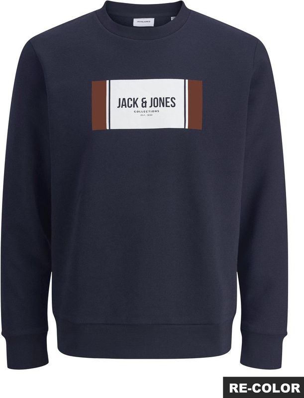 JACK&JONES - JJHAYATO - Sweatshirt - Heren - Ronde Hals - Lange Mouwen