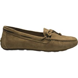 the FLEXX - Hallie - Loafer - Suede - Mud Taupe