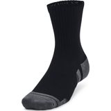 Under Armour Performance Cotton Lange Sokken 3 Paren ZwartMan