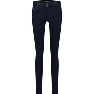 Supertrash - Spijkerbroek Dames Volwassenen - Broek - Jeans - Mid waist - Donker Blauw - 30