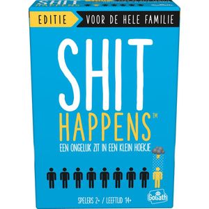 Shit Happens Familie Editie - Het leukste gezelschapsspel voor het hele gezin (14+)